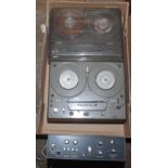 Three Tandburg reel to reel tape recorders: 1 x Tandburg Mode II and 2 x Tandburg Series 15.