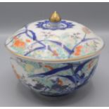 A Chinese porcelain famille rose bowl and cover, early 20th century,