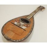 An Italian mandolin,