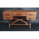 An Arts and Crafts oak sideboard, by Arthur Romney Green,