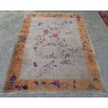 An Art Deco Chinese carpet,