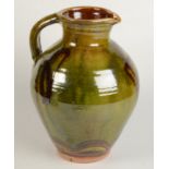A large Clive Bowen Studio Pottery jug,