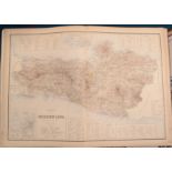 Der Nederlandsche Bezittingen in Oost-Indie 1885 folder of maps.