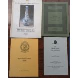 Twenty nine auction catalogues and booklets relating to Chinese ceramics and works of art,