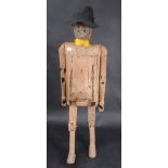 A near lifesize figure, early 20th century height 144cm.