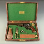 An 1851 model Navy Colt 36 calibre revolver,
