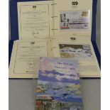 Two albums entitled "100 Years of Flight", containing worldwide First Day Covers of aviation related