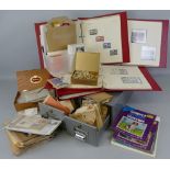 Four SG Albany albums, containing collection of GB stamps, many QEII mint decimal with postal value,