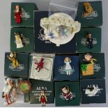 Thirteen Hantel and Alba limited edition cast pewter miniatures, including The Wedding Arch,