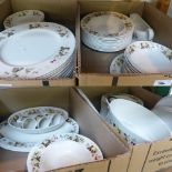 Part Royal Doulton Miramont dinner service (4)