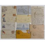American Civil War - a quantity of correspondence and ephemera from troops in the 2nd, 5th and