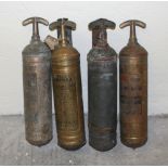 An Auto "Mini Max" handpump type 'D' fire extinguisher, and three other similar examples (4)