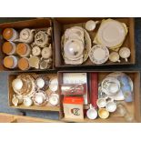 Royalty memorabilia including cups and saucers, mugs, drinking glasses, together with a selection of