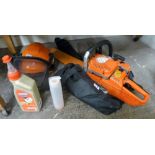 A Parker petrol driven chainsaw Model No.PCS/5800