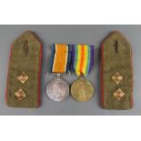 A pair British War medal and Victory medal to Lieutenant A W Hughes together with 2 Lieutenants