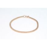 A 9ct yellow gold bracelet 3.5 grams