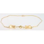 An 18ct yellow gold necklace 11.5 grams