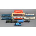 A Liliput model of The Western Enterprises double headed diesel locomotive boxed together with 3