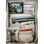 A quantity of postcards including Churches, Royalty, aircraft etc