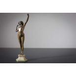 Paul Philippe, 1870-1930 AWAKENING (c.1920) Bronze, 40cm high, signed