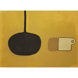 William Scott CBE, RA 1913-1980 BLACK PAN AND JUG Coloured screenprint, Artists Proof, 23 1/2" x