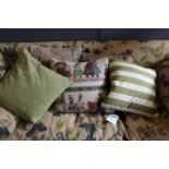 ANOTHER COLLECTION OF FIVE ASSORTED SCATTER CUSHIONS