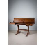 A ROSEWOOD DESK, BY GIANFRANCO FRATINI FOR BERNINI, ITALIAN, 1960s, by Bernini, Italian, 1960s,