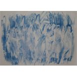 Louis le Brocquy HRHA, 1916-2012 PROCESSION Lithograph, 20" x 26" (51.8 x 66 cm), signed and