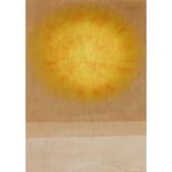 Patrick Scott HRHA 1921-2014, SOLAR DEVICE, Acrylic on unprimed canvas, 30" x 22" (76 x 56 cm)