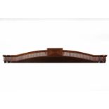 A MAHOGANY BED CANAPE, MODERN, 206cm (w) x 90cm (d)