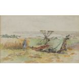 Maine Jellett 1897-1944 HARVESTING Wat