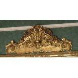 A VICTORIAN GILTWOOD AND PLASTER APPLIQU