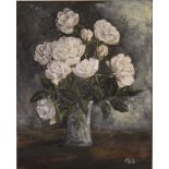 Phyllis Ind STILL LIFE FLOWERS Oil on