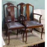 4 dining chairs (3+1) CONDITION: Please Note - we do not make reference to the