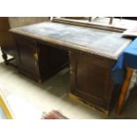 Pedestal desk CONDITION: Please Note - we do not make reference to the condition of