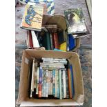 2 boxes of assorted books CONDITION: Please Note - we do not make reference to the