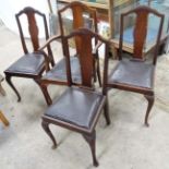 4 dining chairs (3+1) CONDITION: Please Note - we do not make reference to the