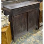 19thC Oak Cupboard CONDITION: Please Note - we do not make reference to the