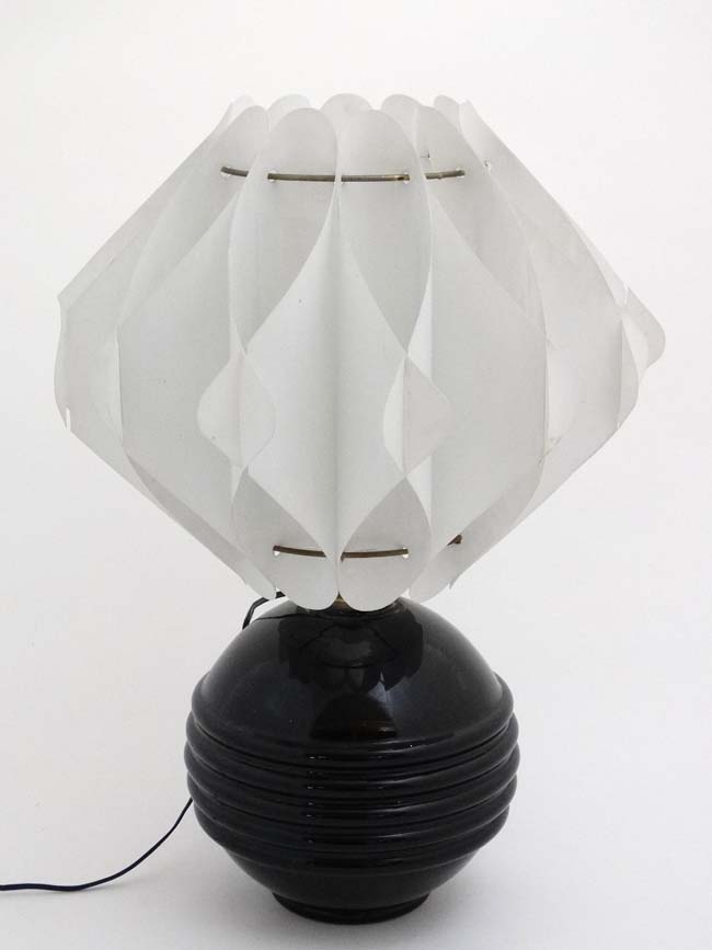 Art Deco : Table lamp, - Image 2 of 2