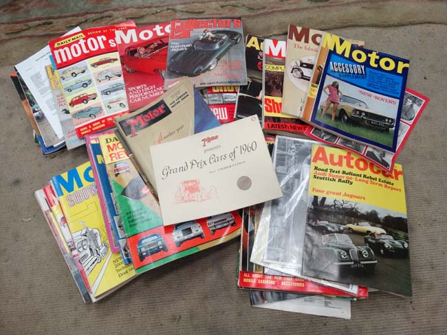 A collection of approximately 28 1950s-1990s Motoring Magazines and 1990s Motor Show Guides, - Image 2 of 3