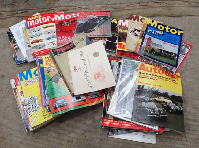 A collection of approximately 28 1950s-1990s Motoring Magazines and 1990s Motor Show Guides, - Image 3 of 3