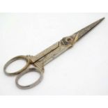 An unusual pair of scissors ,