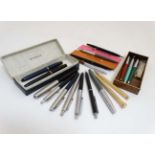 Fountain Ink Pens : A collection of assorted pens ,