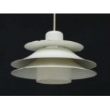 Vintage Retro : A Danish Horn pendant light model no.