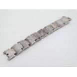 Scandinavian Jewellery : A silver bracelet by Georg Jensen of Denmark , No.