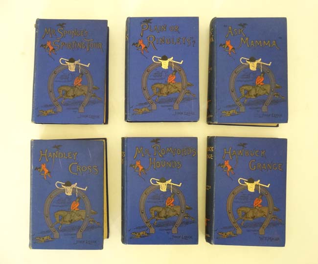 Hunting Books: 6 ''Jorrock's Editions'' , to include '' Plain or Ringlets'',