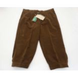 Beretta 'Signature' Sports Breeks, in Tabacco, size 46.