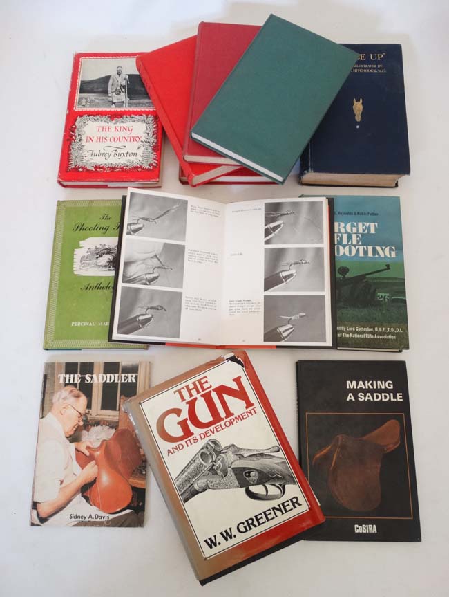 Books: A collection of 12 Sporting Books, to include '' The Gun and Its Development '' by G.