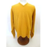 Laksen 'Astor Knit' Jumper in yellow, size 2XL.