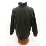 A Ridgeline of New Zealand 'Cooma' Fleece top, in Olive, size M.